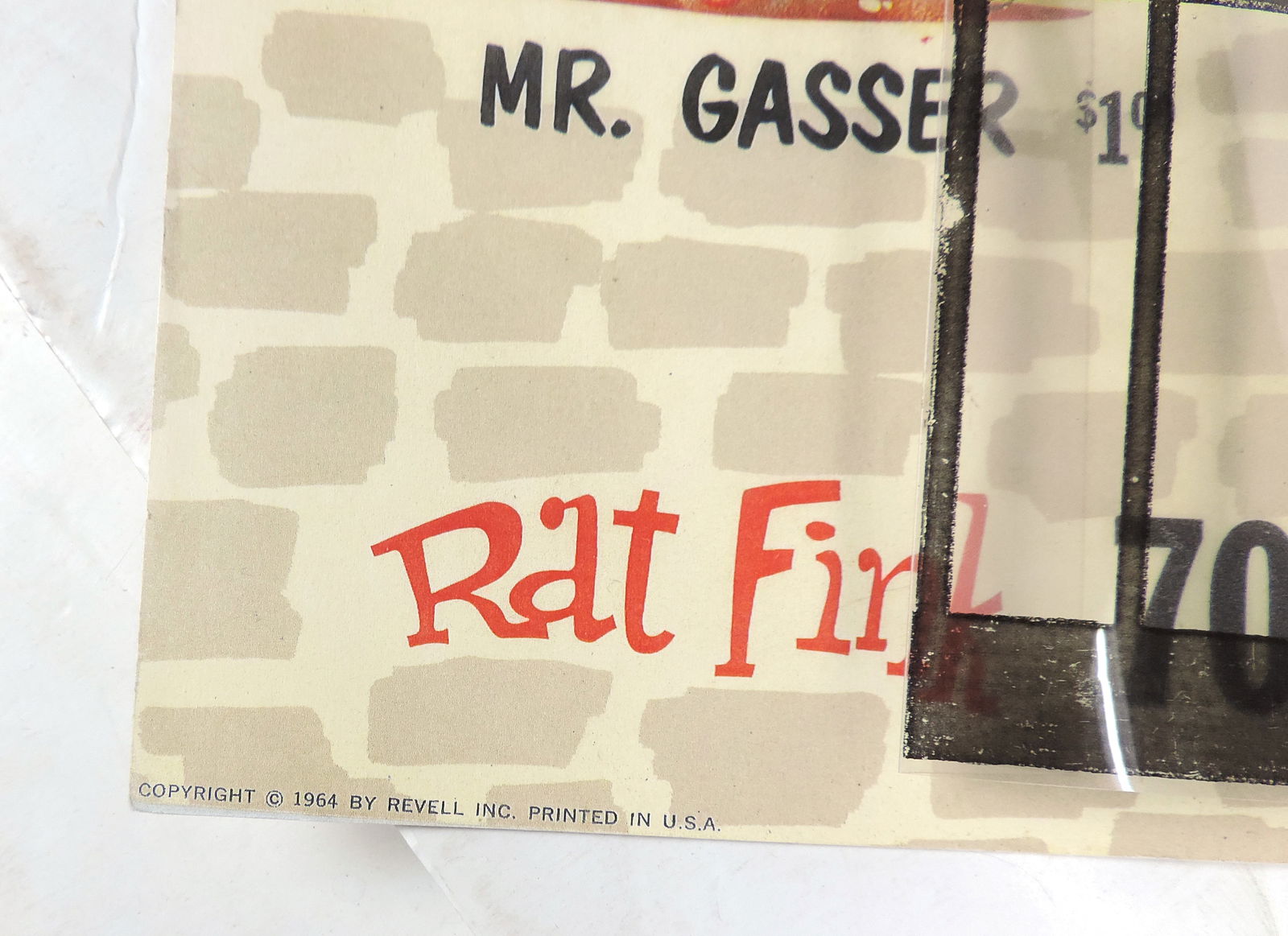 Rat Fink Store Display Sign w/plastic overlay, Revell Custom Monsters, Warden Ed Bid Daddy Roth, ... - 3