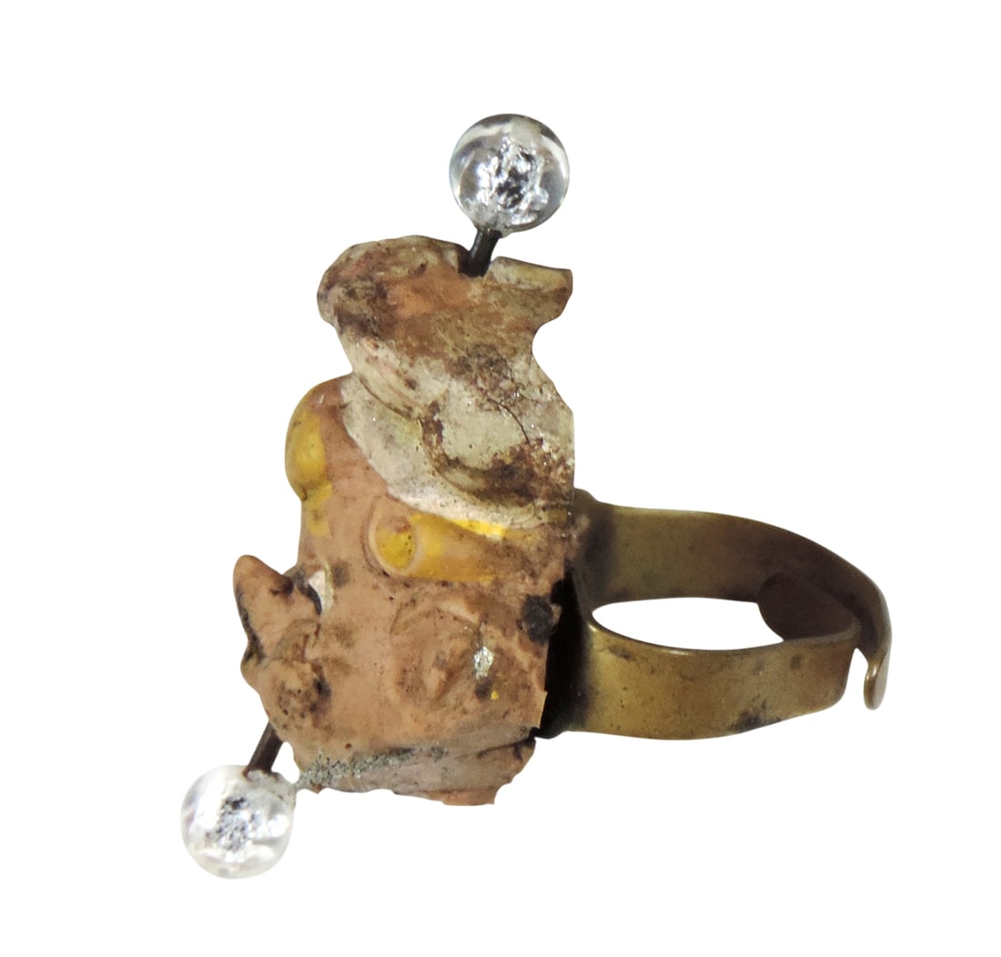 Toy, Kellogg's Rice Krispies Promotional Items (2), Ring, Rice Krispies Snap, rubber/metal/plas... - 2