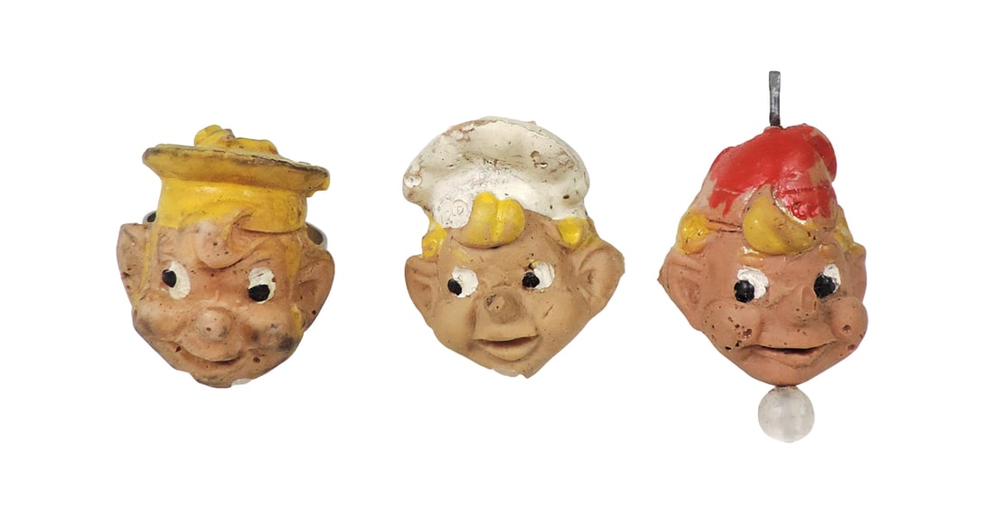 Toy Rings (3), Kellogg's Rice Krispies Promotional Rings, Rice Krispies Snap, Crackle & Pop, ru... (1 of 3)