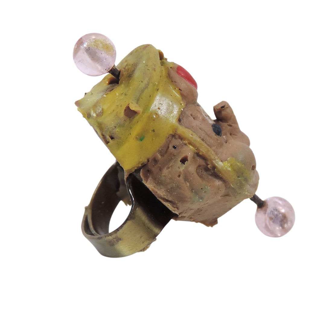 Toy Ring & Eraser, Kellogg's Rice Krispies Promotional Items, Ring, Rice Krispies Pop, rubber/m... - 2