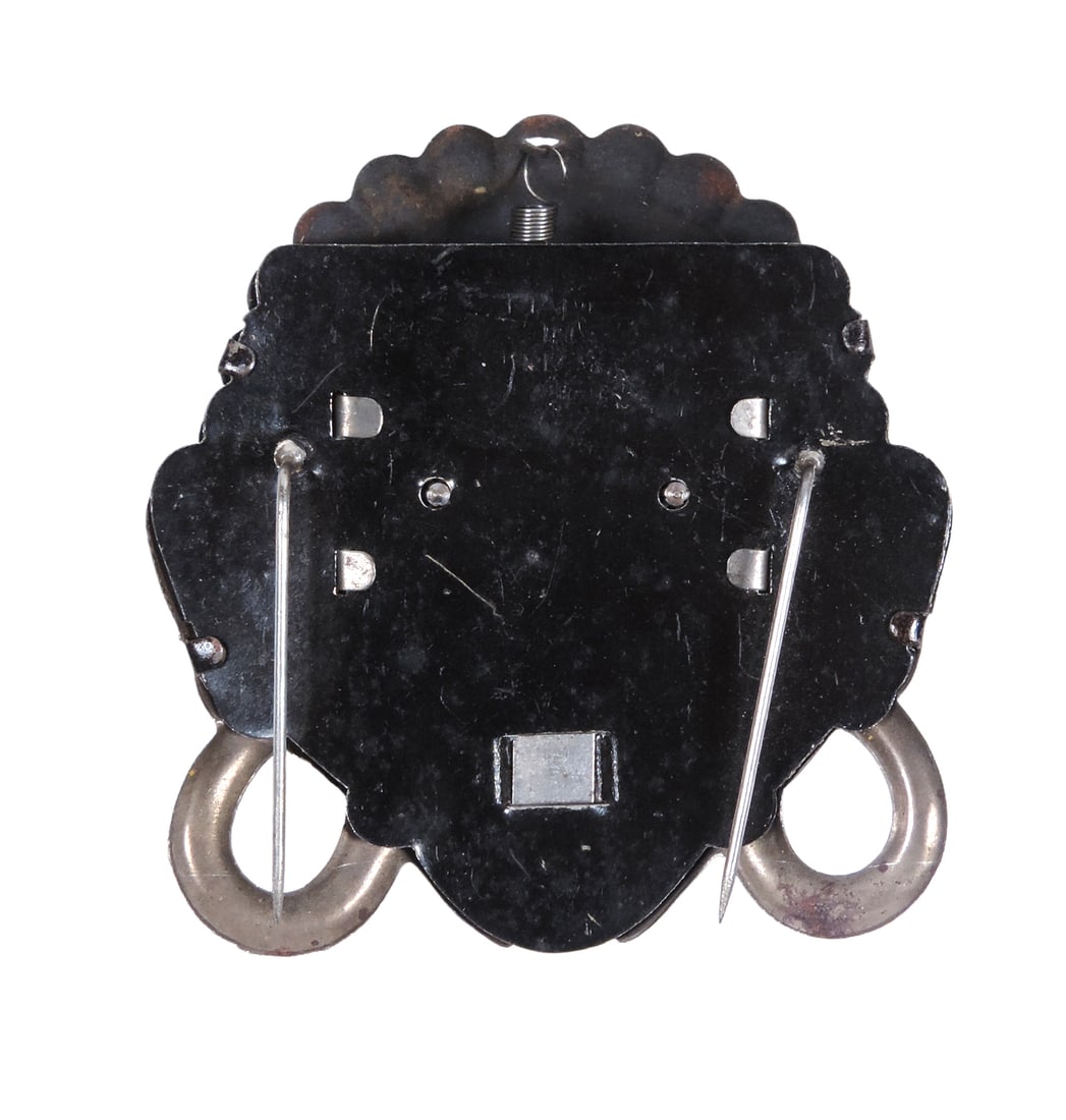 Black Americana (2), Golliwog Doll, cloth/felt stuffed body & metal googley-eyed animated figure,... - 2