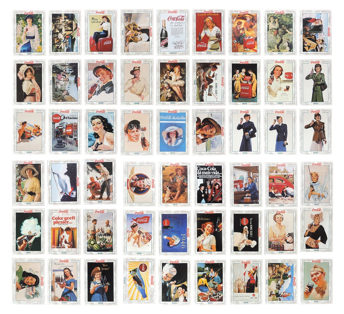 Coca-Cola "Collect-A-Card" Collection of 400 Trading Cards, c.1993, 1-100, c.1994, Series 2, 101-... - 4