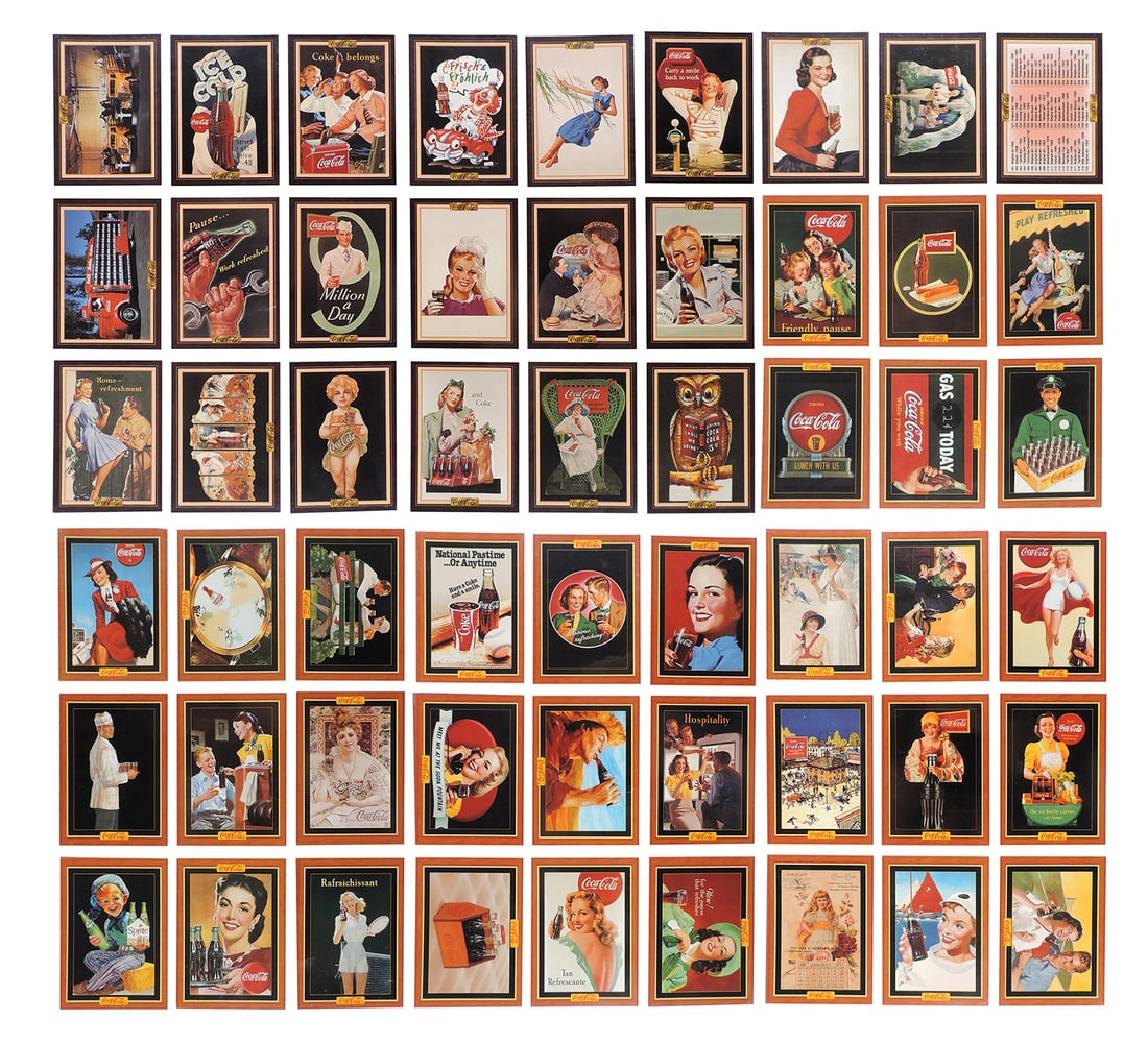 Coca-Cola "Collect-A-Card" Collection of 400 Trading Cards, c.1993, 1-100, c.1994, Series 2, 101-... - 7