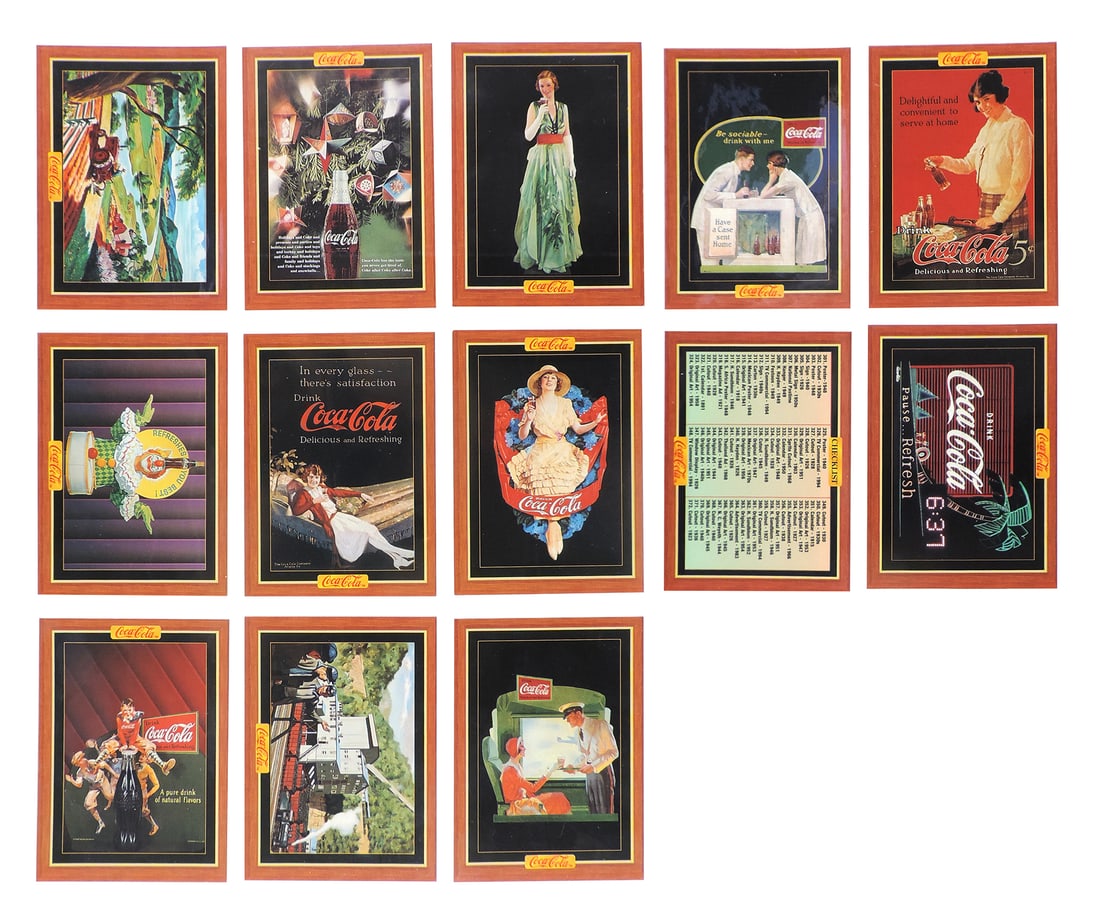 Coca-Cola "Collect-A-Card" Collection of 400 Trading Cards, c.1993, 1-100, c.1994, Series 2, 101-... - 9