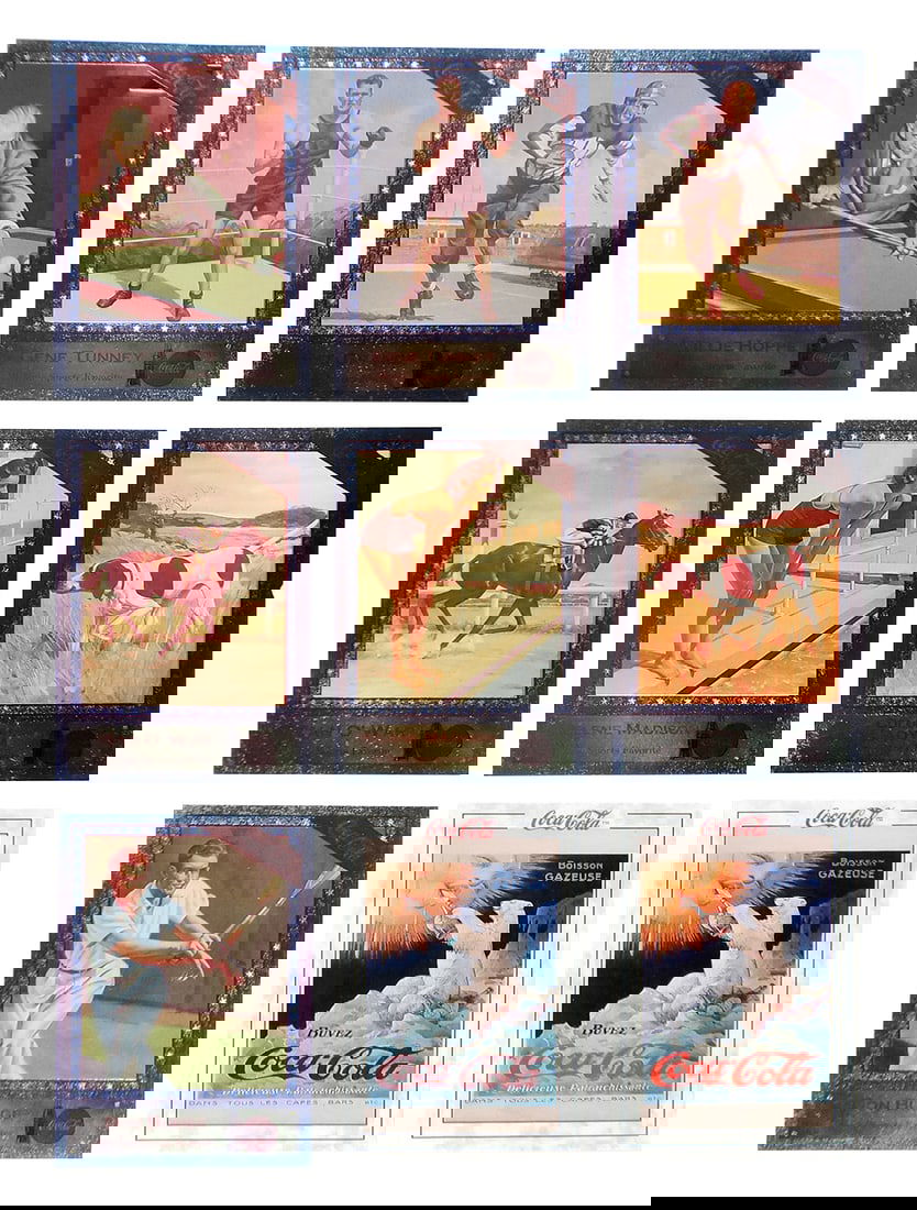 Coca-Cola Collector Cards (17), c.1994 complete set of Series 3, H1-H4 Hologram, features hologra... - 2