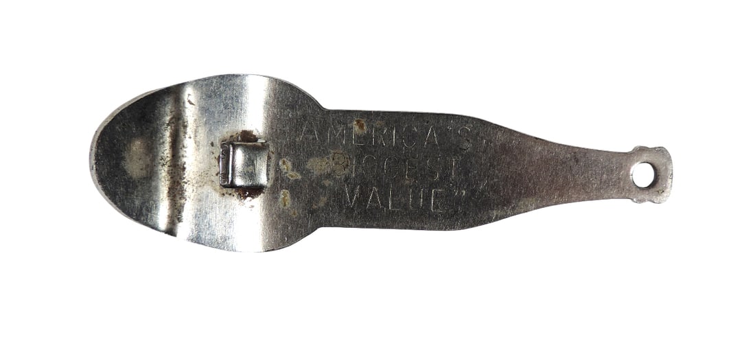 Soda Bottle Openers (5), Pepsi-Cola bottle shape, embossed, Orange Crush Bottling Co., bottle sha... - 2