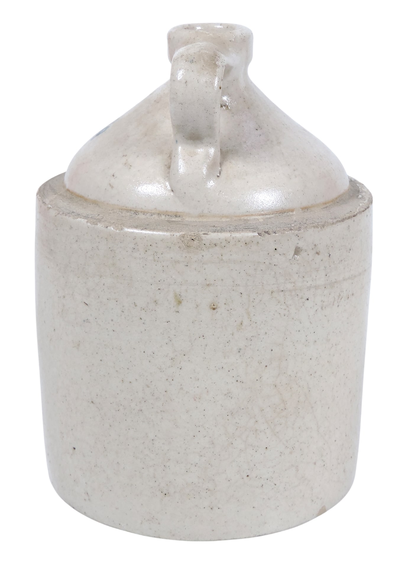 Advertising Stoneware Whiskey Jug, Julius Fist & Co.-511 Santa Fe Ave Pueblo, Colorado, small chips - 2