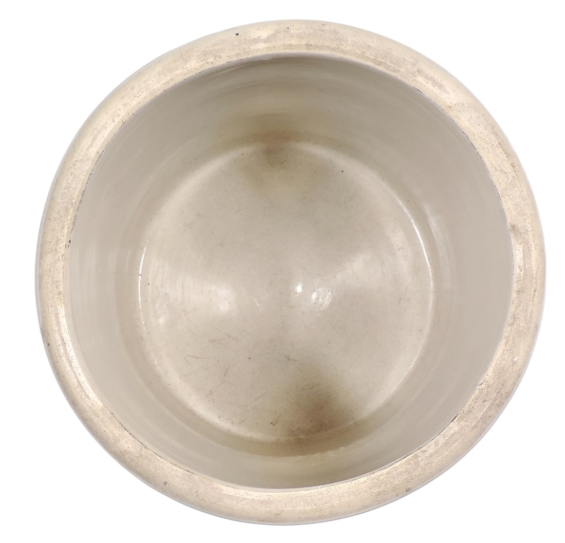 Western Stoneware 8 Gallon Crock, Maple Leaf w/Western Stoneware Company Monmouth, Ill oval, slight - 3