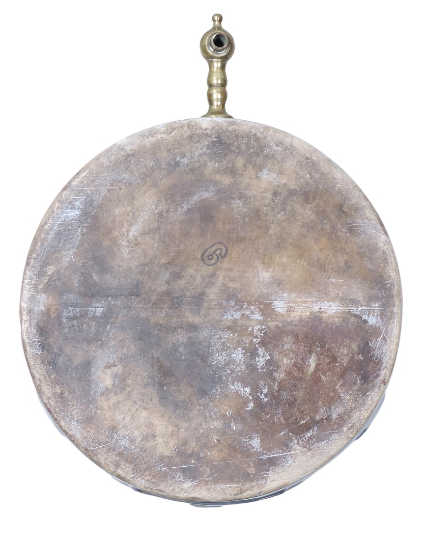 Western Stoneware Cupid 6 Gallon Water Cooler w/orig lid, embossed 6 near base on front, factory ... - 6