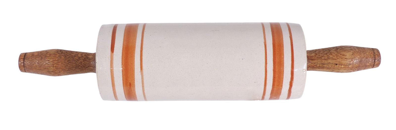 Western Stoneware Advertising Rolling Pin from Andrew Johnson General Merchandise-Linn Grove, Iowa, - 2