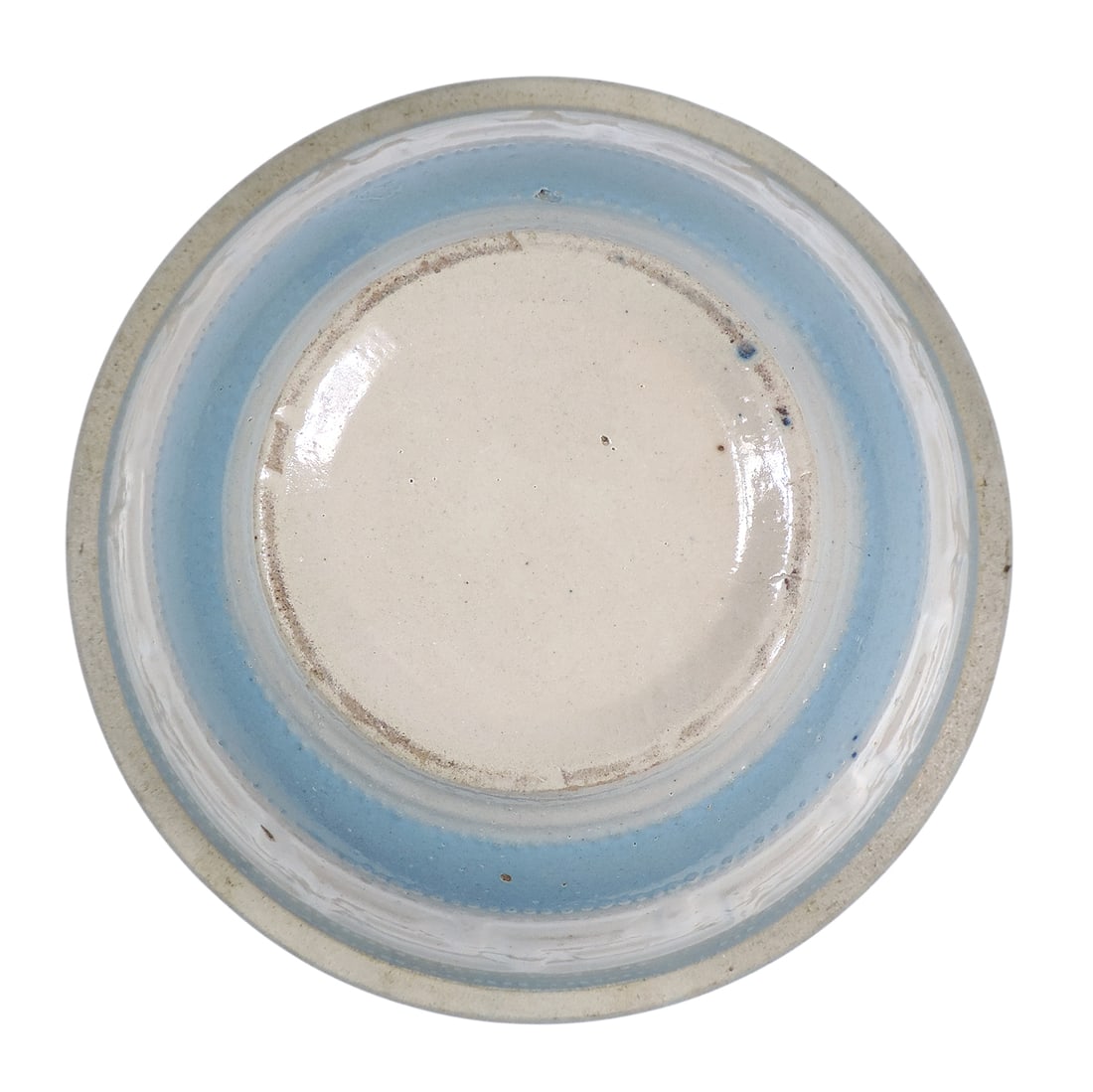 Red Wing Advertising Greek Key Stoneware Bowl, It Pays To Mix With Martin Bros. George, Iowa, imp... - 3