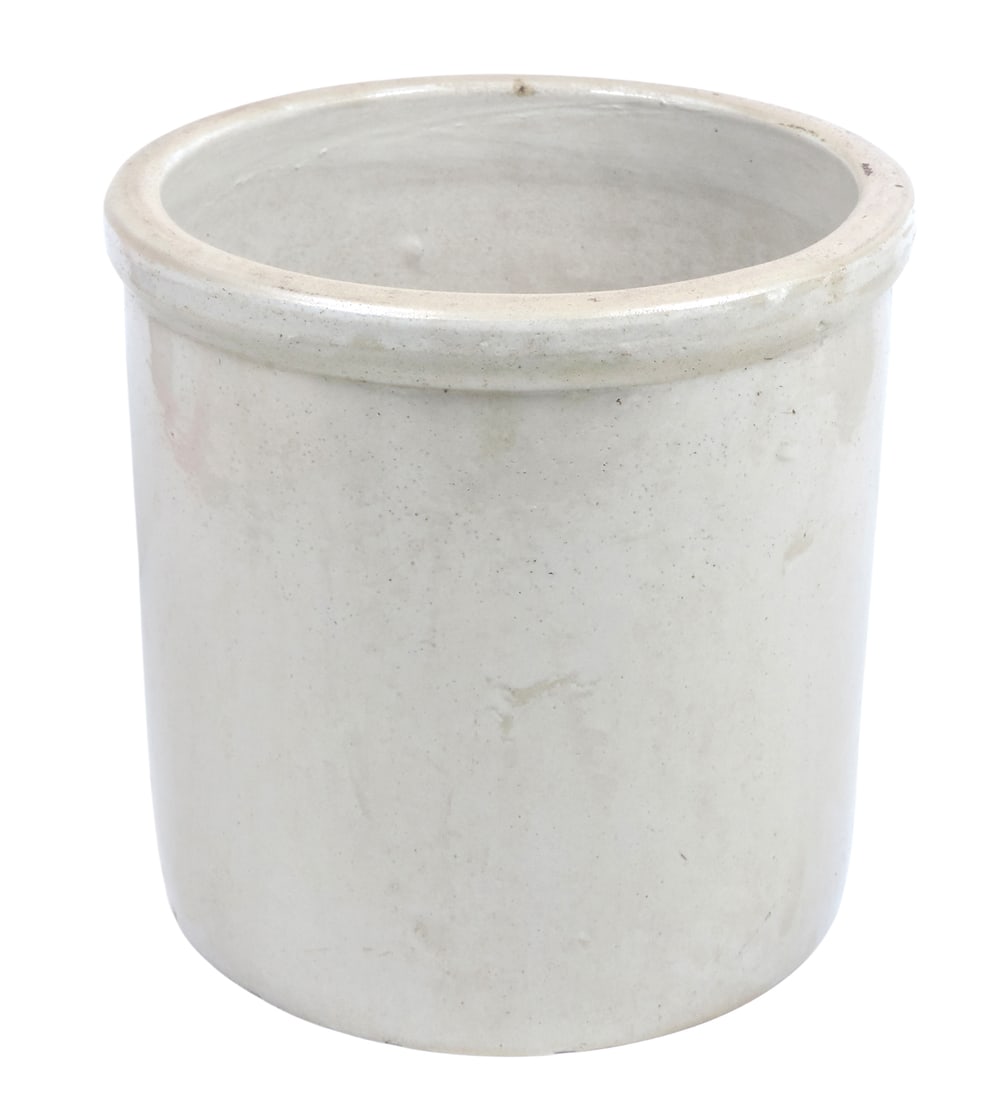 Red Wing 2 Gallon Crock w/3.5" wing & Red Wing Union Stoneware Co. blue oval, c. early 1900s, Exc... - 2