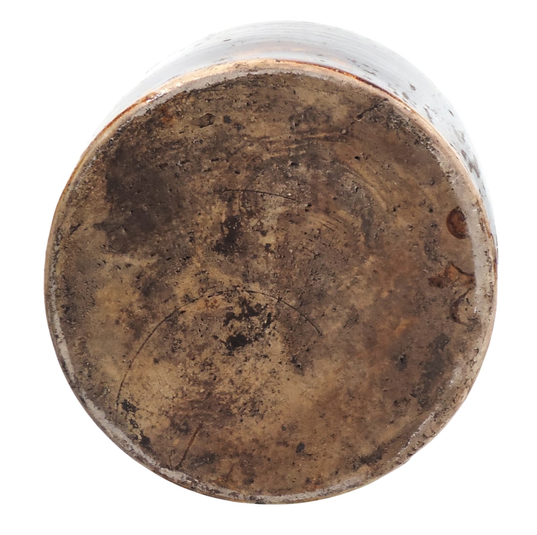 Beck Brothers Pottery Stoneware Whiskey Jug, Parish Iowa, Rare, stamped Beck & Bro. Pottery Paris... - 3