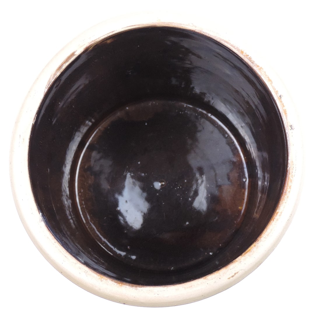 Minnesota Stoneware 1 Gallon Salt Glaze Crock w/Lid, embossed bottom reads "Minnesota Stoneware C... - 4