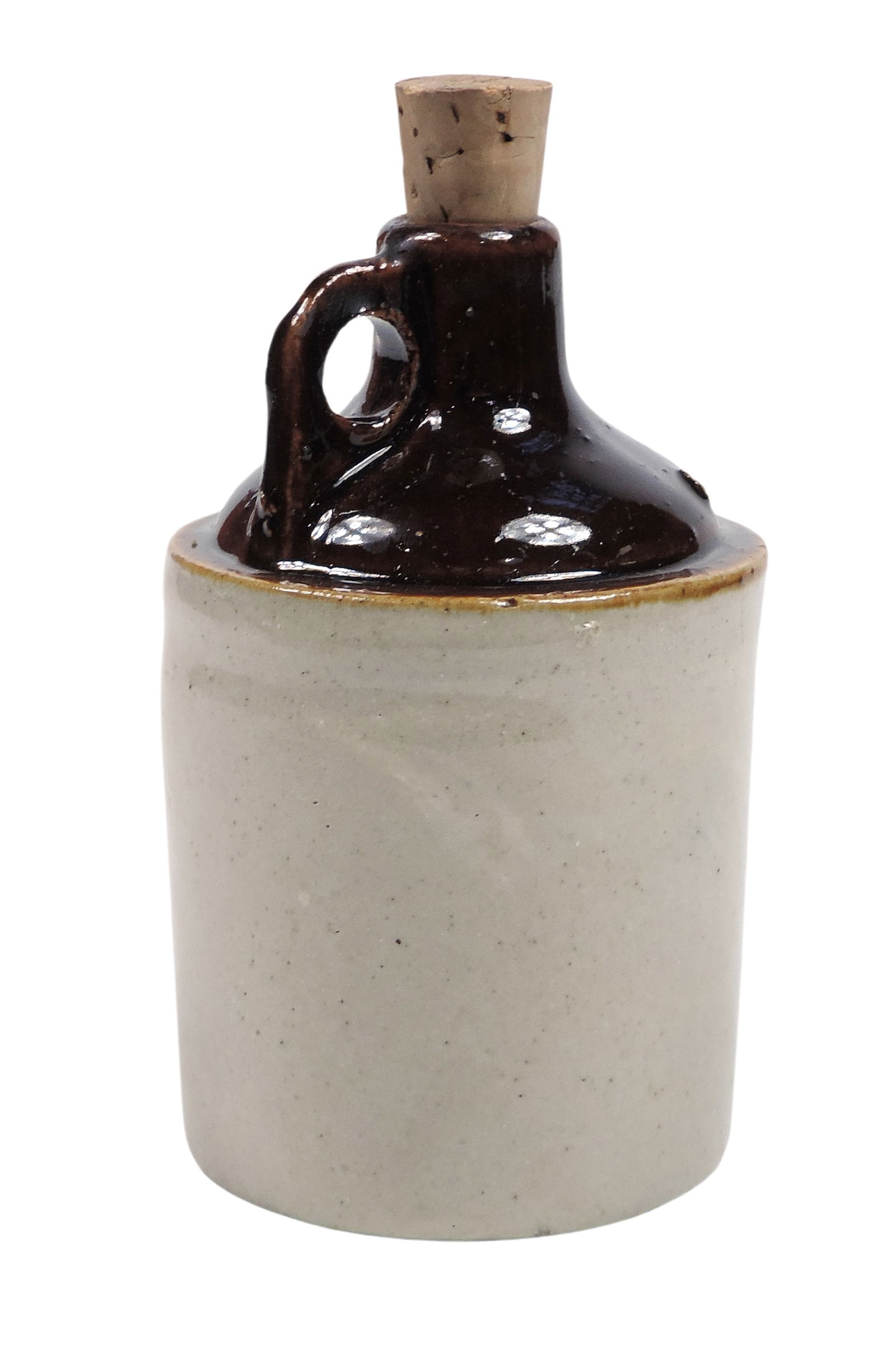Miniature Advertising Jug, 2 lb Mercury-J.W. Edgerly & Co. Ottumwa, Iowa, early 1900s, Exc cond, ... - 2