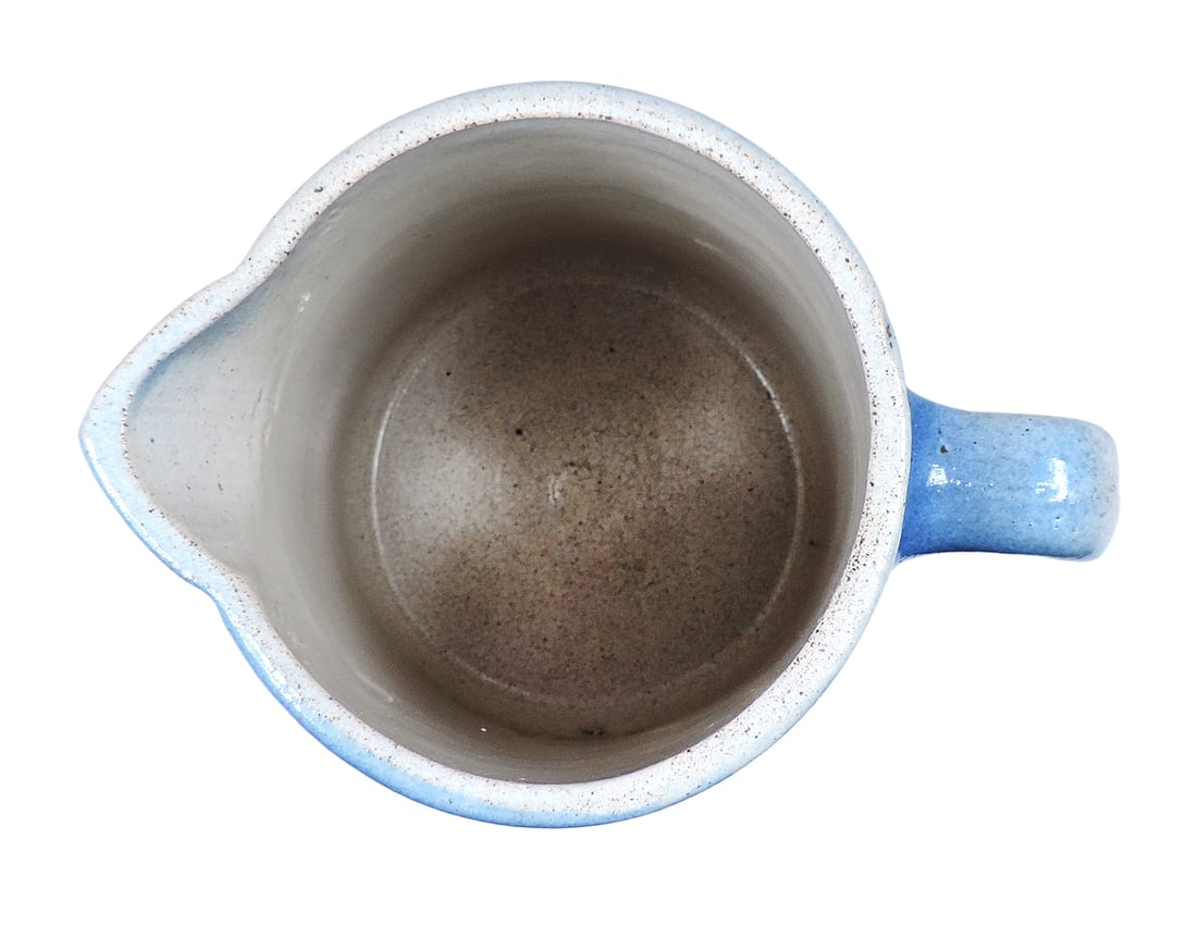 Red Wing North Star Pitcher, Grape & Trellis, debossed star on bottom-the mark of North Star Co. ... - 4