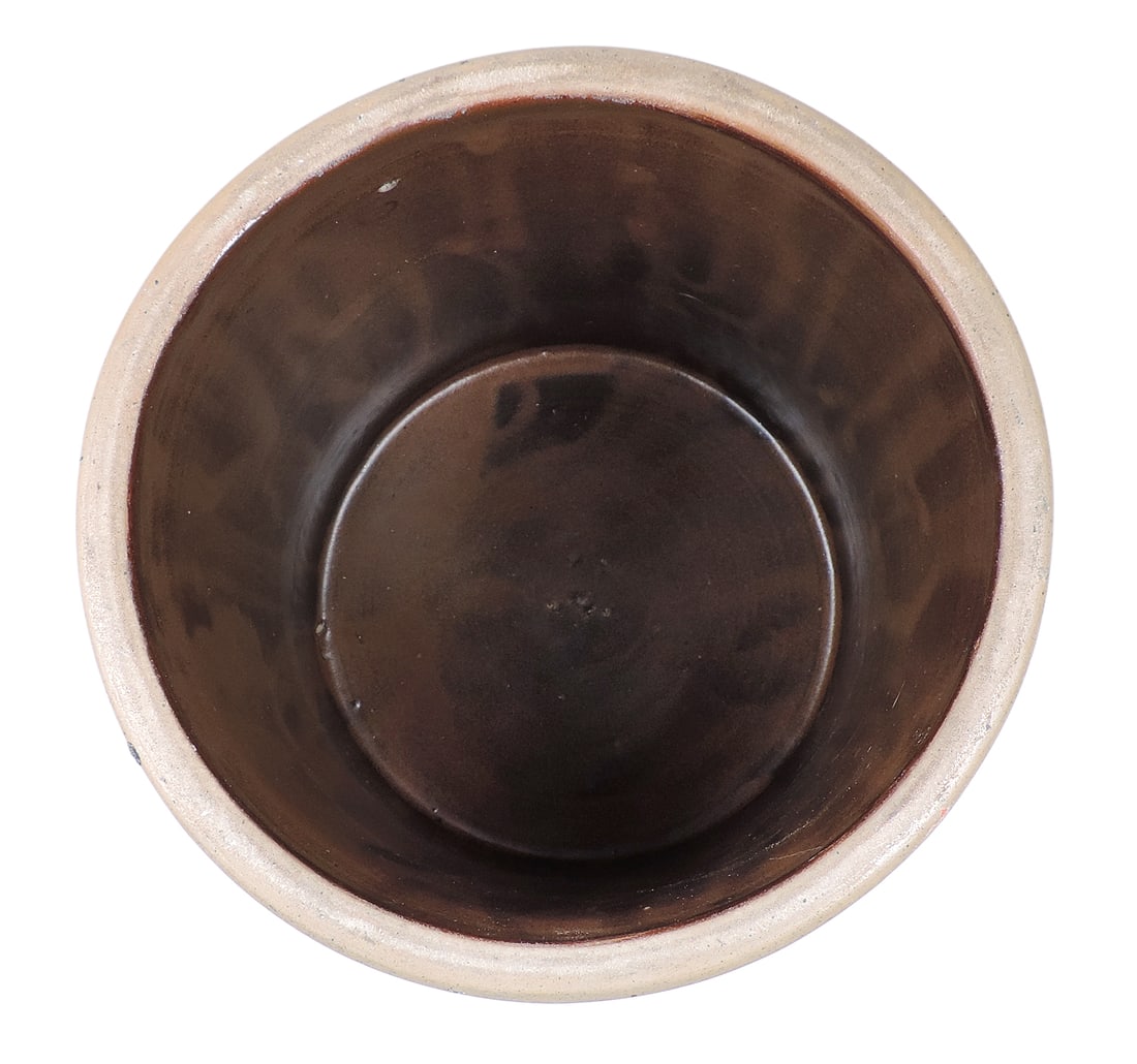 Minnesota Stoneware 1 Gallon Crock, salt glaze w/Albany slip interior, embossed Minnesota Stoneware - 3