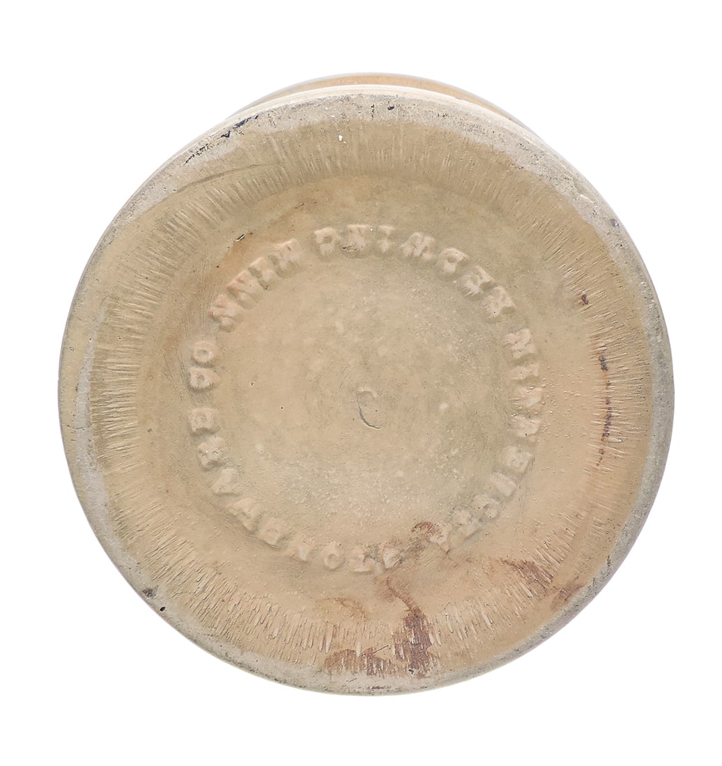 Minnesota Stoneware 1 Gallon Crock, salt glaze w/Albany slip interior, embossed Minnesota Stoneware - 4