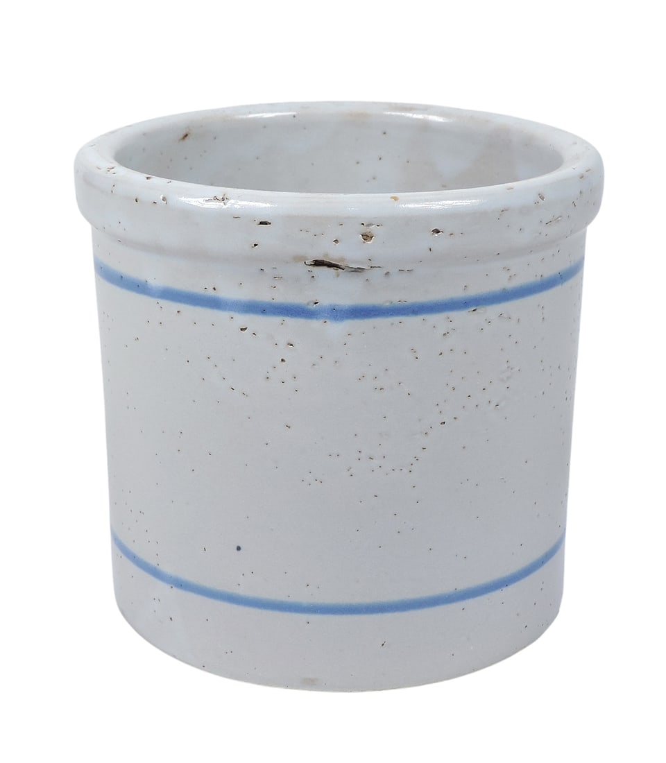 Red Wing Advertising Beater Jar, Compliments of Simleyâ€™s Store-Black Earth, Wis,  - 2