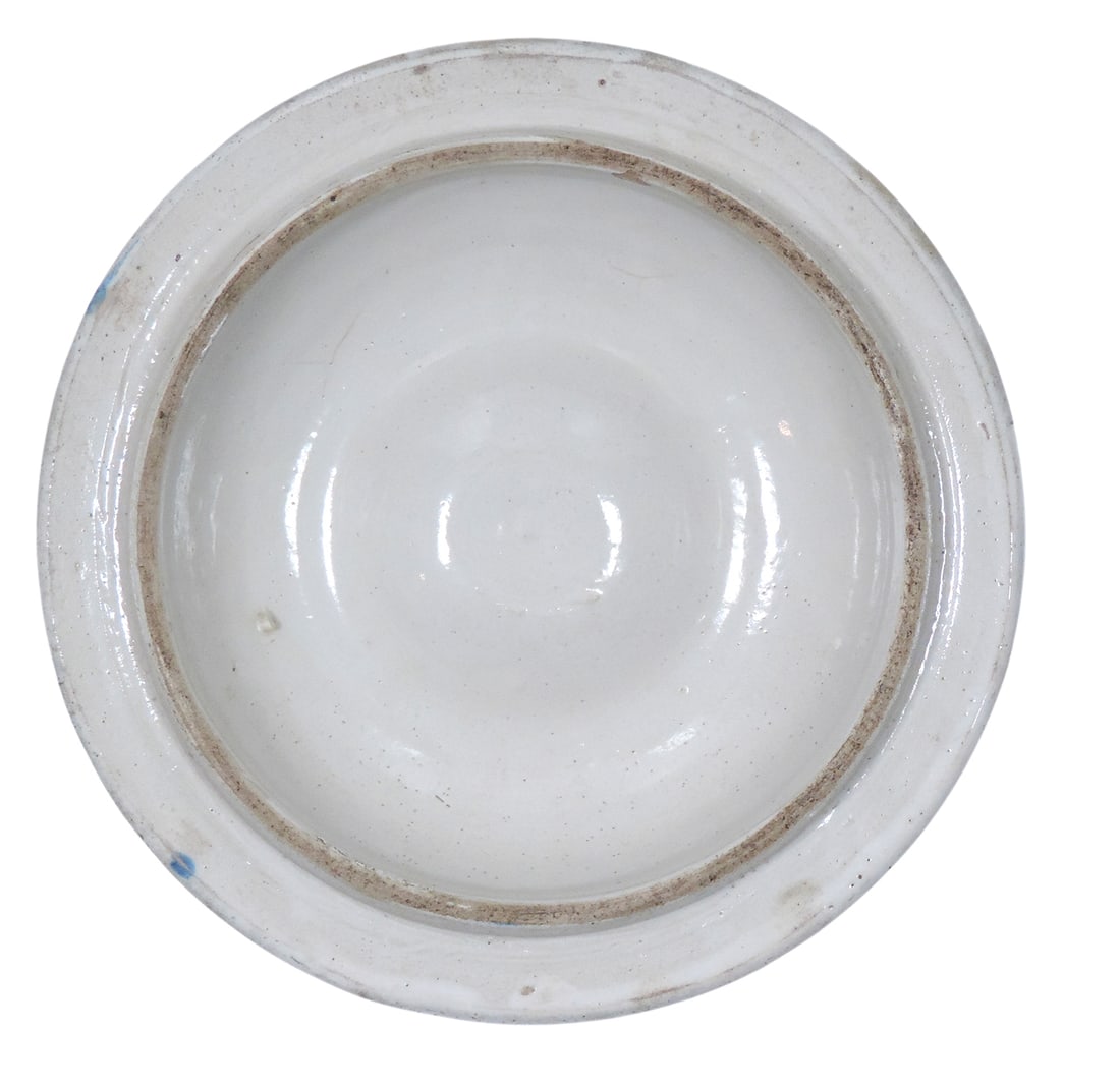 Red Wing 2 Gallon Water Cooler "Button" petal lid, Exc cond, D 9 in. - 2