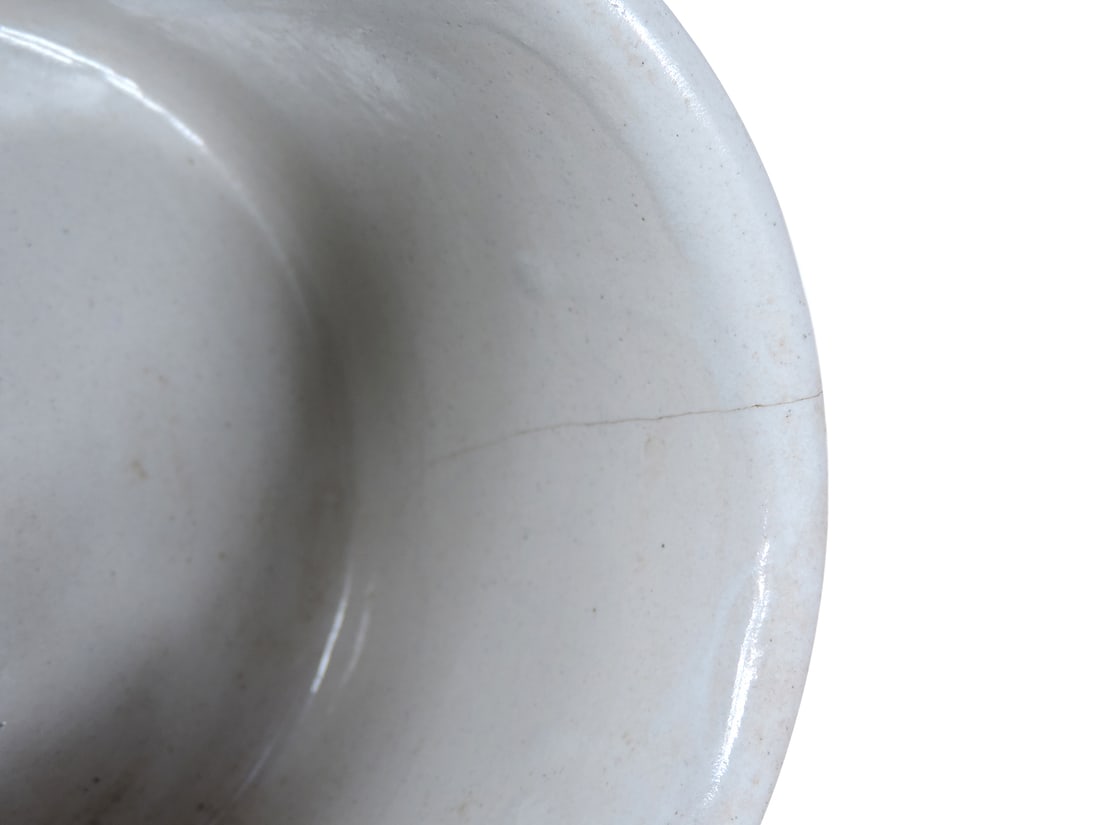 Advertising Butter Crocks (2), stamped Lambrecht Butter "Famous for its Flavor" Milwaukee Chi... - 3