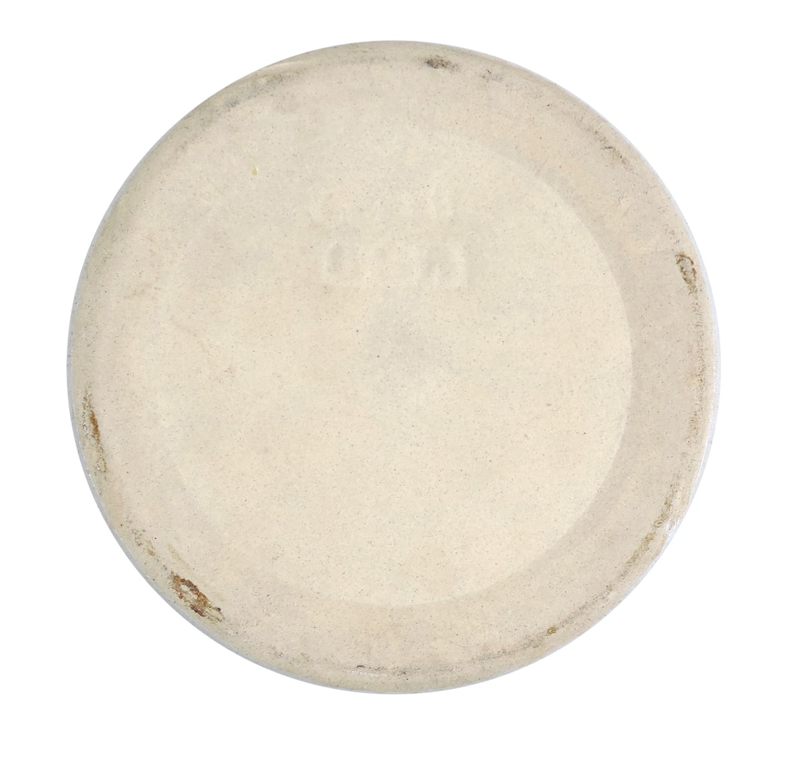 Advertising Butter Crocks (2), stamped Lambrecht Butter "Famous for its Flavor" Milwaukee Chi... - 4