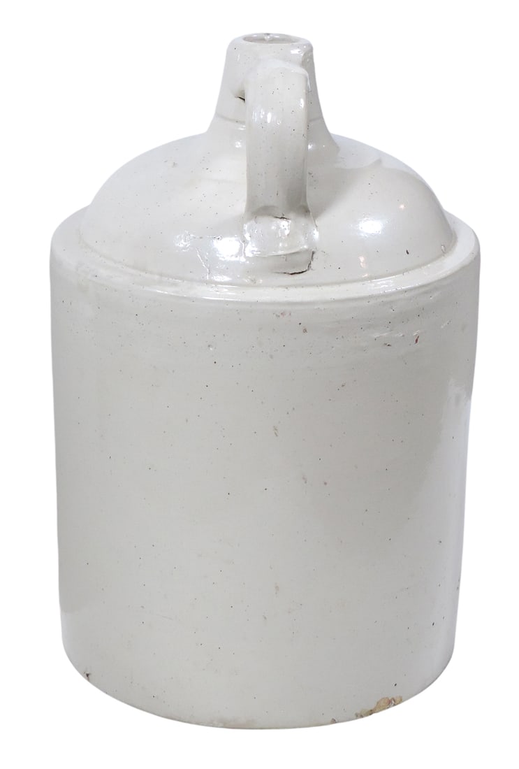 Red Wing 5 Gallon Wing Jug, Union Stoneware Co. oval, cobalt blue #5, chip on bottom rim, o/all V... - 2