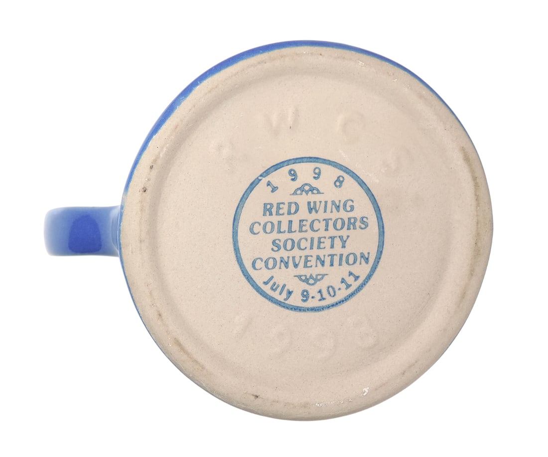 Red Wing Collectors Society Commemoratives (4), 2005 Self Draining Jar w/lid, 1998 "Iris" Pit... - 4