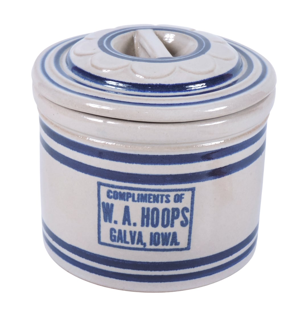 Iowa Chapter of The Red Wing Collectors Society Pantry Jar w/lid, 13th Annual Commemorative 2005,... - 2