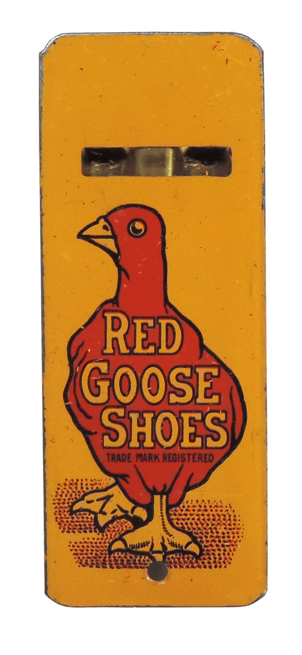 Red Goose Shoes Promotional Bank & Whistle, bank is advertising Friedman-Shelby all Leather Shoes... - 3