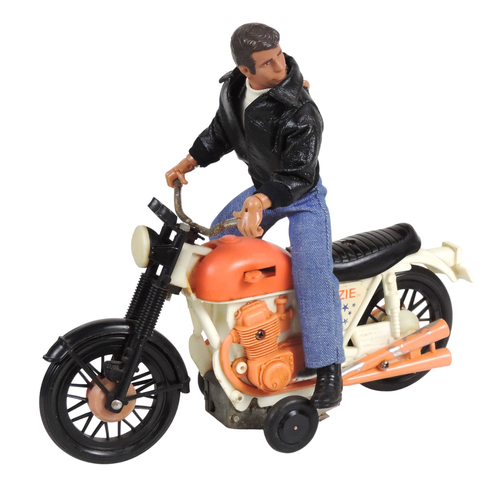 Toy Scale Motorcycle Models (3), 1970s Action Man, Palitoy, Police Motorcycle, made in Hong Kong,... - 2