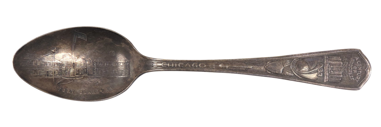 1933-1934 Chicago World Fair Souvenirs (8), A Century of Progress Chicago Walgreen Drugs Ashtray,... - 3