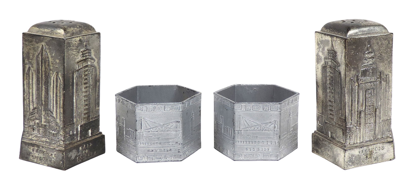 1933-1934 Chicago World Fair Souvenirs (8), A Century of Progress Chicago Walgreen Drugs Ashtray,... - 5