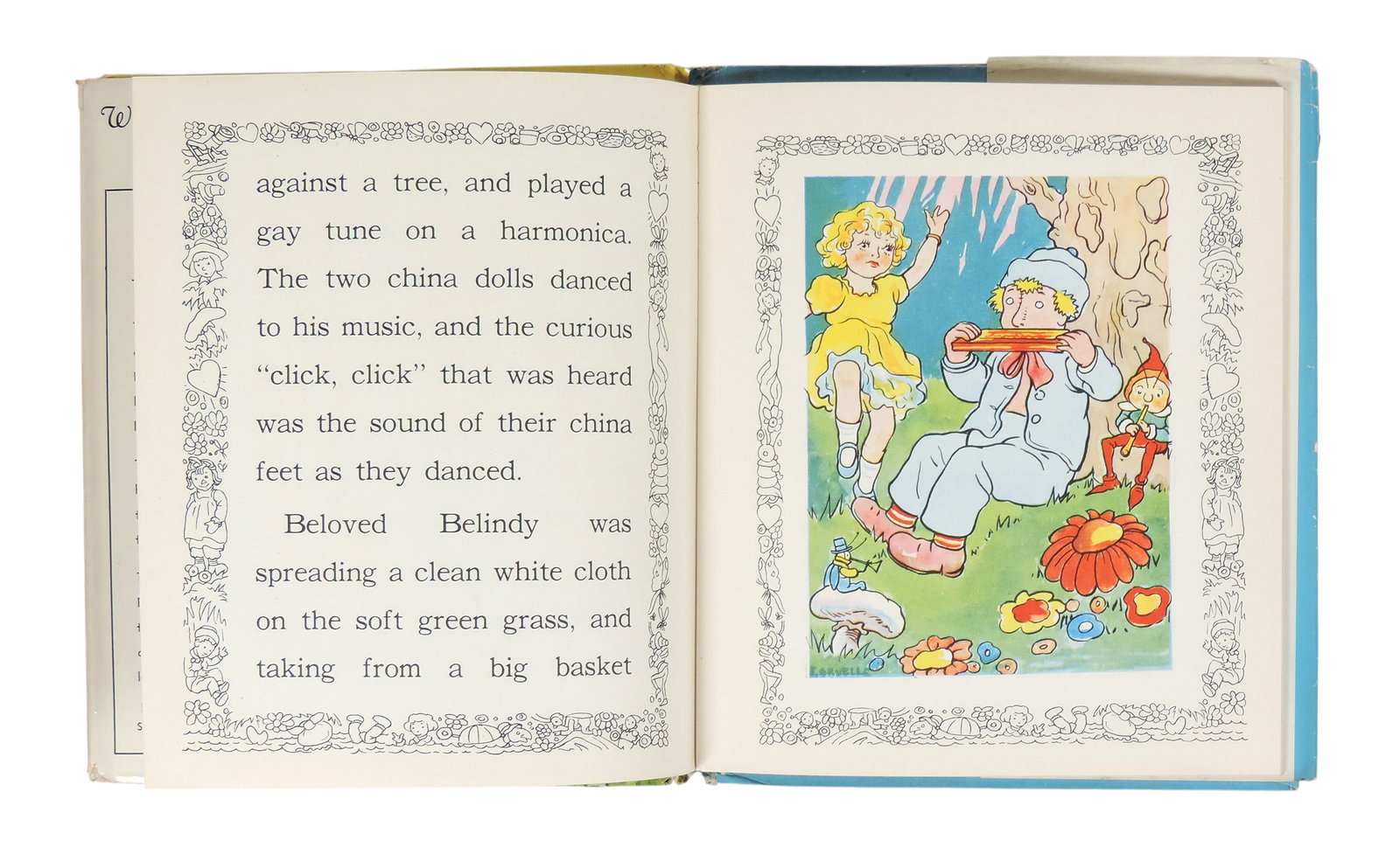 Children’s Book, Raggedy Ann and The Laughing Brook by Johnny Gruelle, McLoughlin Bros., Inc., - 4