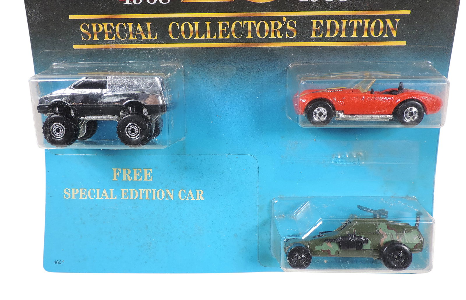 Hot Wheels, 1987 20th Anniversary Special Collector's Edition, No. 4601 & 4601 (embossed on pla... - 2