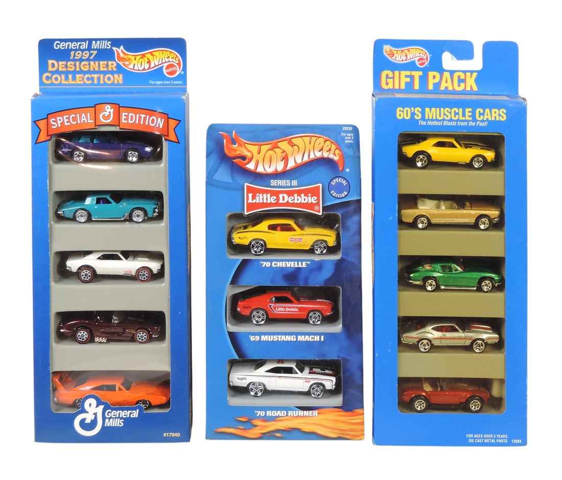 Hot Wheels (3), 1997 General Mills Designer Collection, No. 17940, 2000 Series III Little Debbie,... (1 of 1)