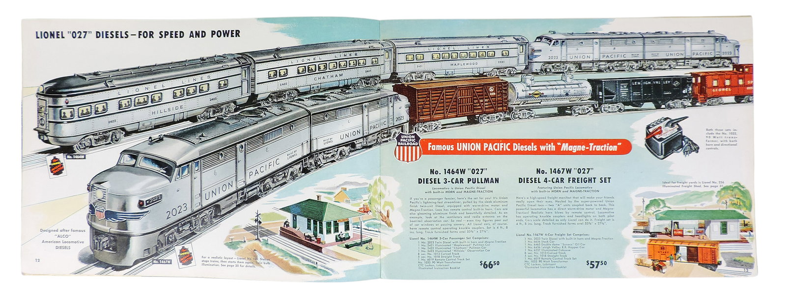 Lionel Trains 1951 Catalog, #6019 Remote Control Track Set & (7) No. 671-75 Smoke Lamps, 34 pg co... - 4