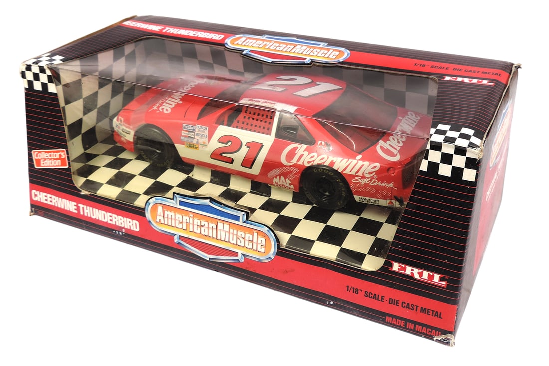 NASCAR American Muscle Adult Collectibles (2), Interstate Batteries Joe Gibbs Racing Lumina, No. ... - 3