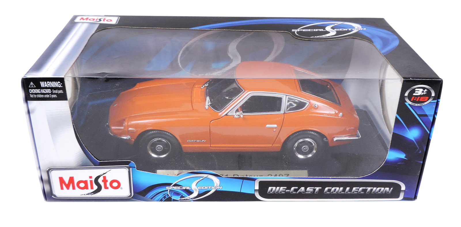 Scale Model 1971 Datsun 240Z, Special Edition, 2010 Maisto International, Inc., made in China, 1:18 (1 of 3)