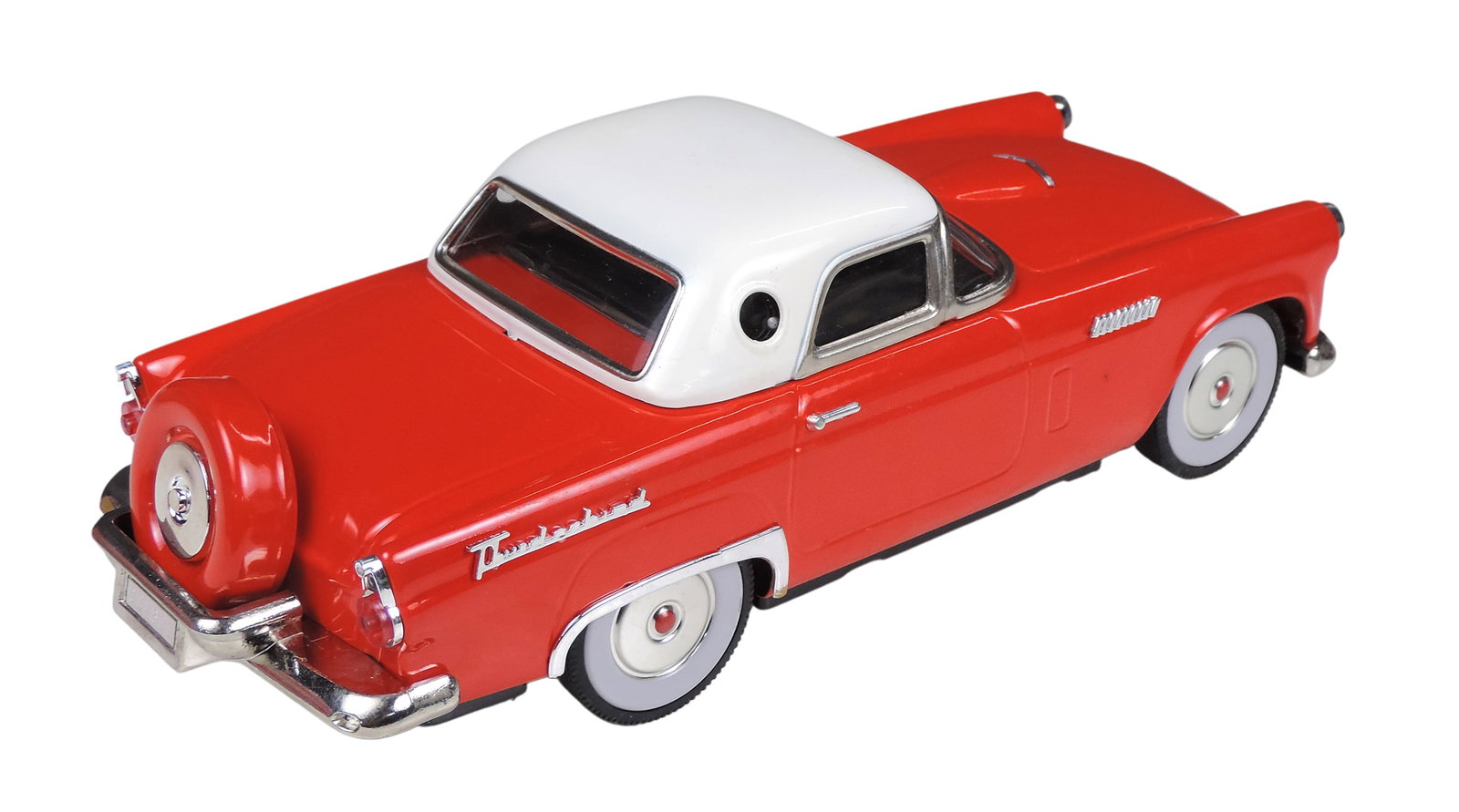 Toy Fifties Thunderbird, Type 1956, Hard Top, pressed tin/metal friction, orig packaging, 50's Fi... - 2