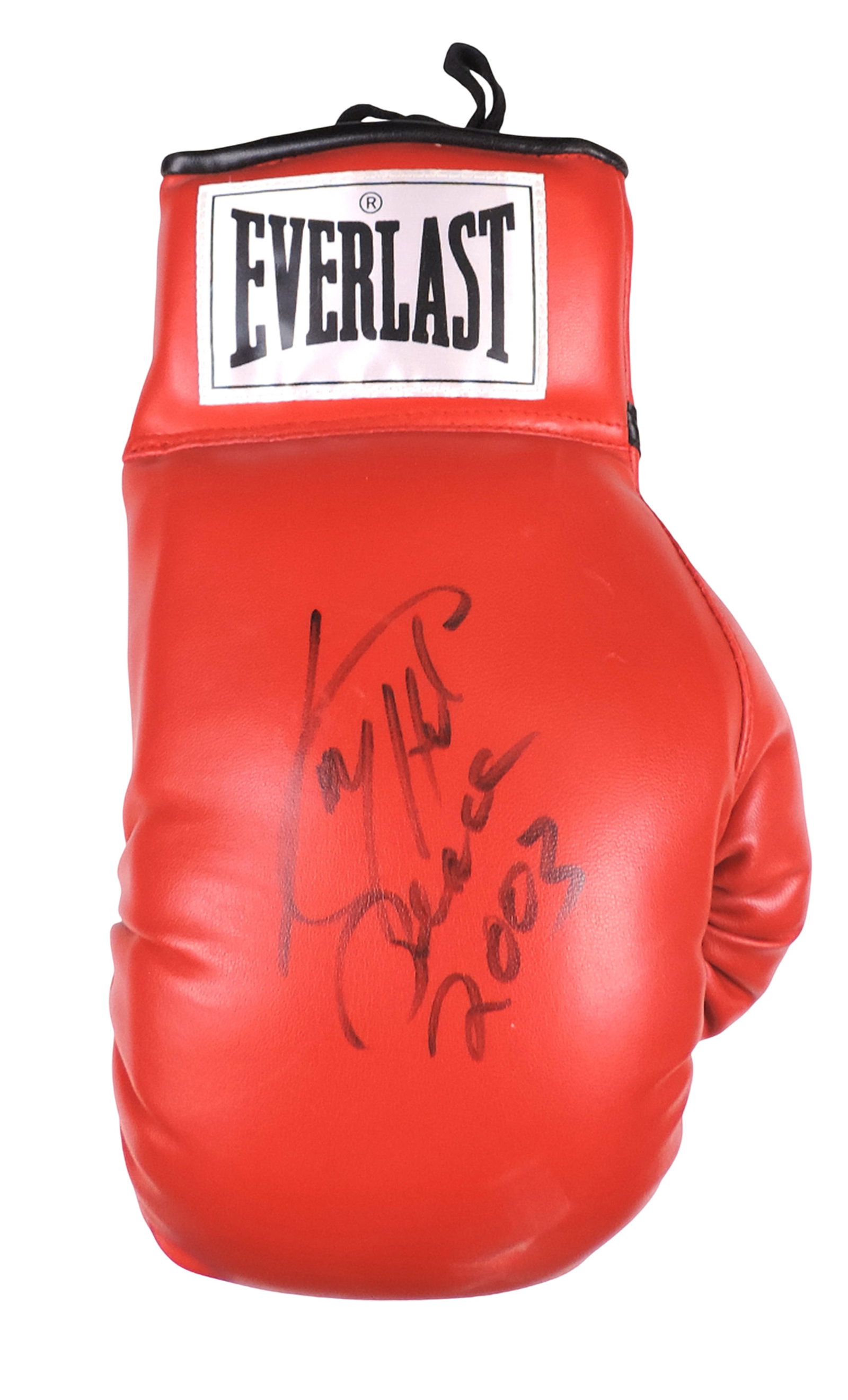 Everlast Autographed Boxing Glove, 2003, enlarge photos to determine signature (?), Exc cond, H 1... (1 of 2)