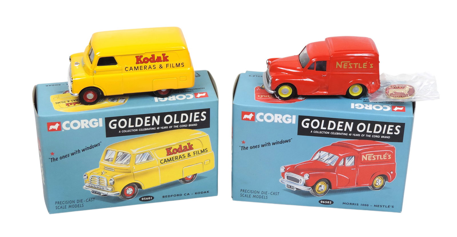 Toy Scale Model (2), Corgi Toys, 40th Anniversary 1956-1996, Golden Oldies, Bedford CA-Kodak, No.... (1 of 4)