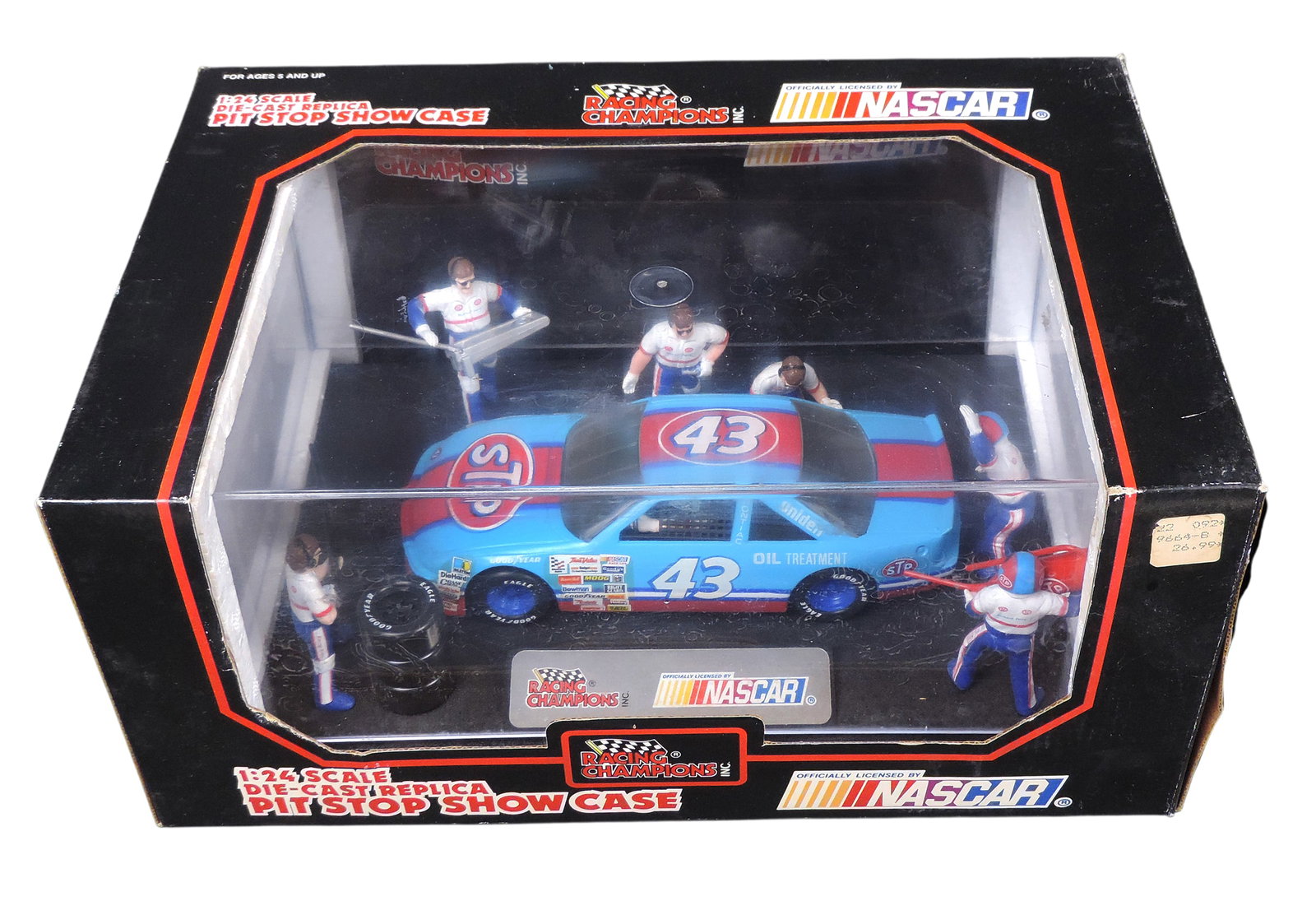 NASCAR Racing Champions Pit Stop Show Case (2), Richard Petty, 1992 Racing Champions, Inc., made in - 3