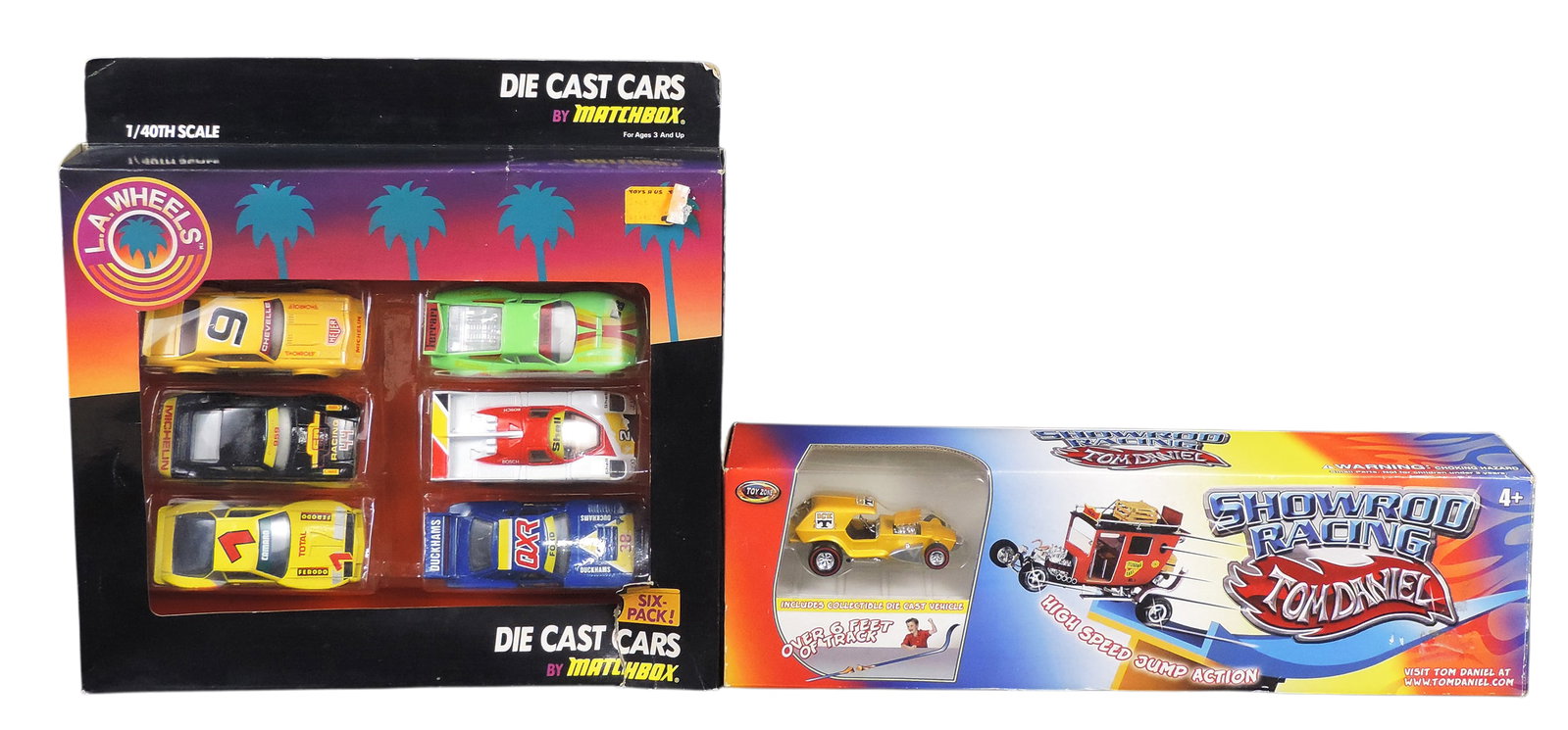 Toy Scale Models (2), L.A. Wheels by Matchbox, No. 5101, 1988 Universal Assoc. Co., Inc., diecast... (1 of 1)
