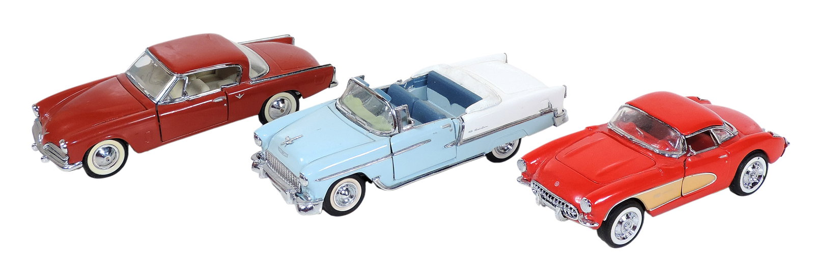 Toy Scale Models (3), Franklin Mint Precision Models, 1955 Chevrolet Bel Air made in China, 1953 ... (1 of 2)