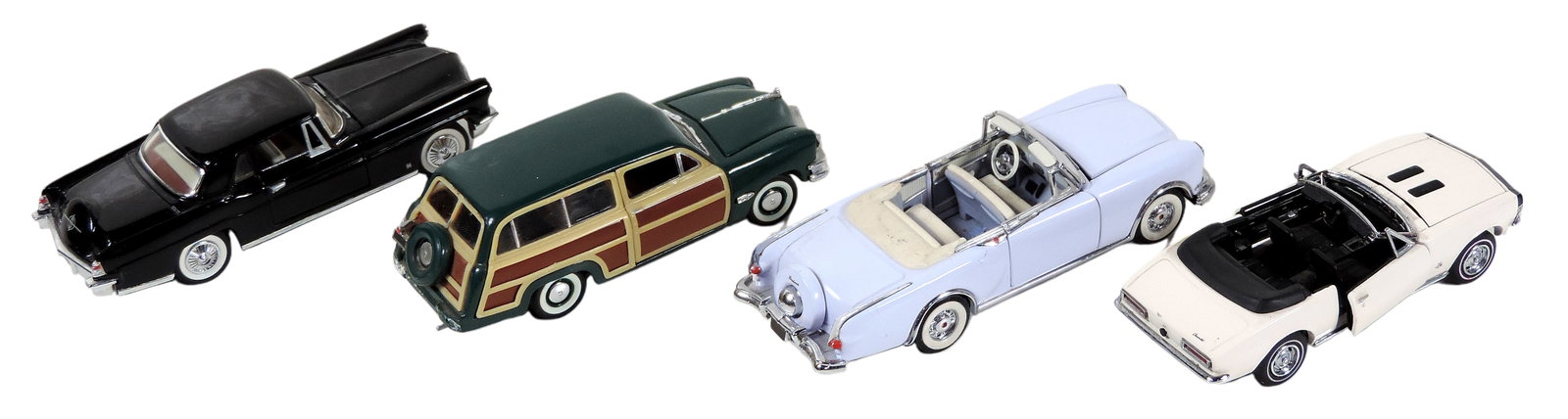 Toy Scale Models (4), Franklin Mint Precision Models, 1950 Ford Woody Station Wagon made in Hong ... - 2