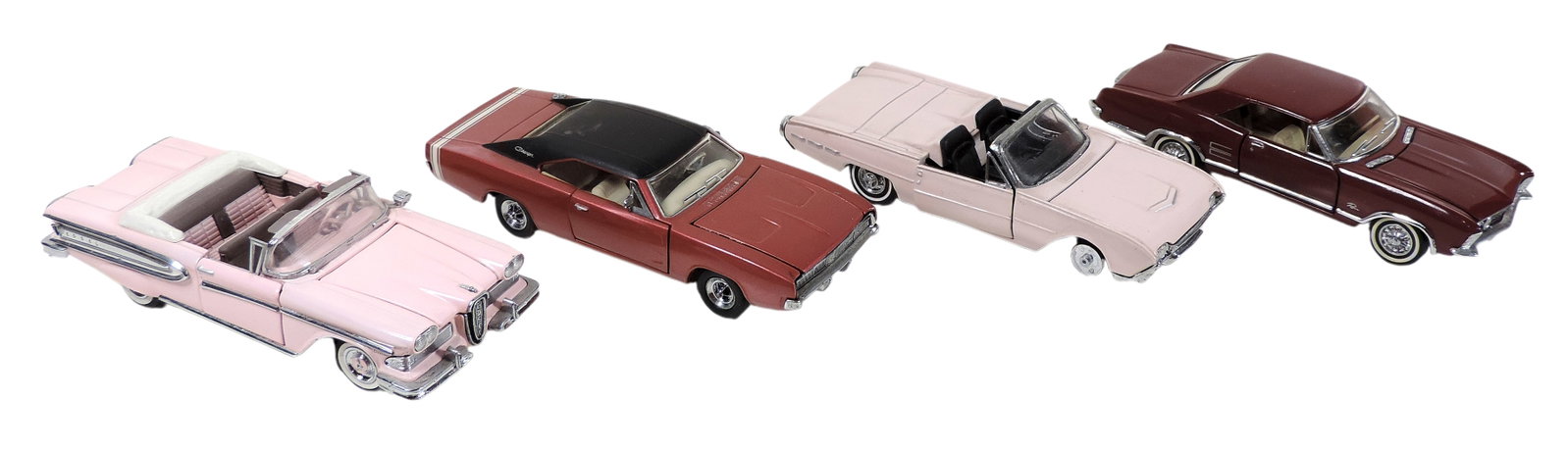 Toy Scale Models (4), Franklin Mint Precision Models, 1962 Ford Thunderbird Convertible (1989), 1... (1 of 2)