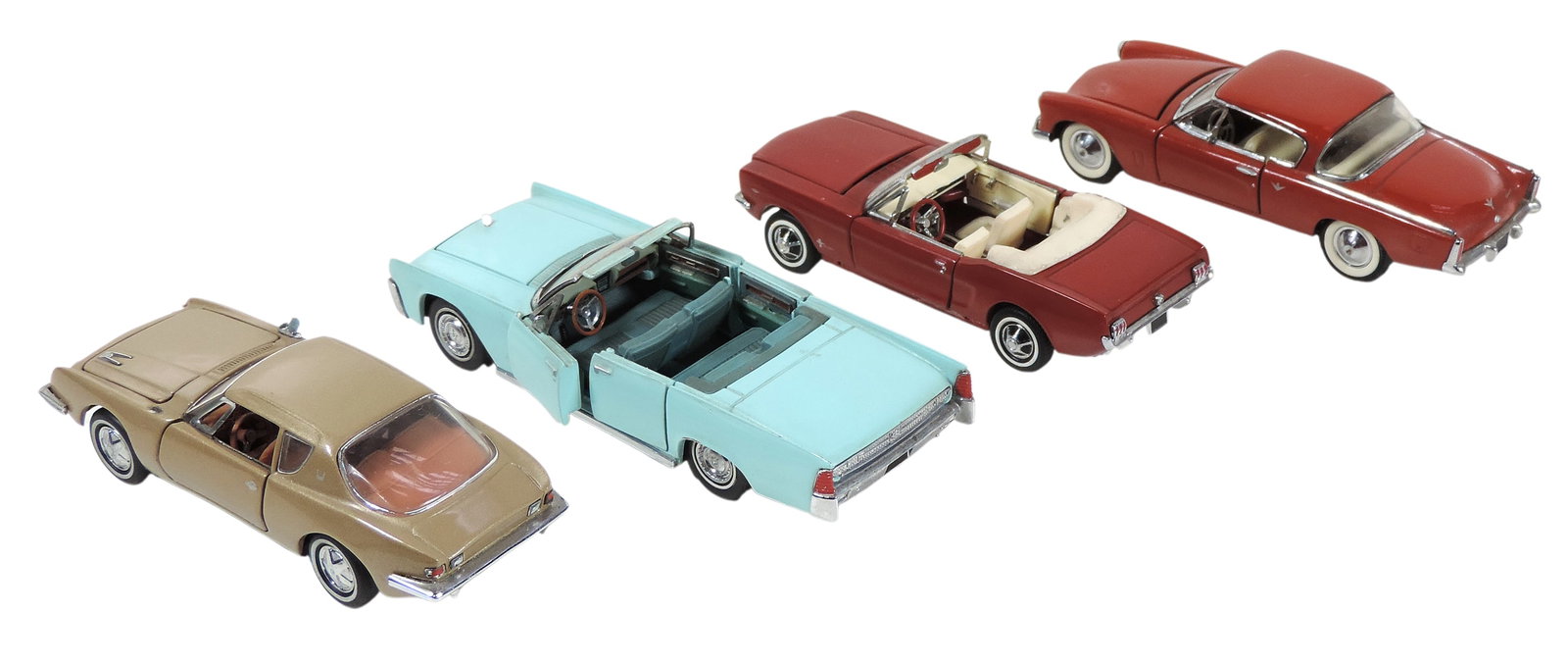 Toy Scale Models (4), Franklin Mint Precision Models, 1953 Studebaker Starliner made in Macau (19... - 2