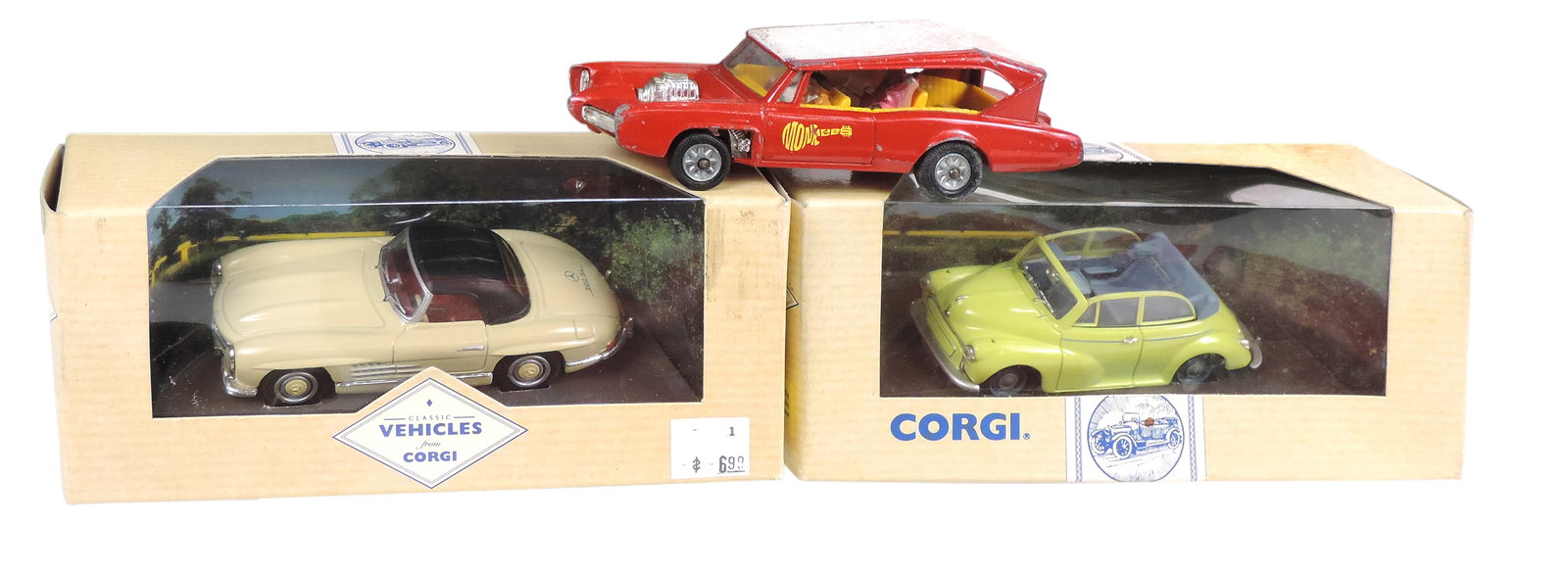 Gorgi Toy Scale Models (7), Gorgi Toys, includes Monkee Mobile, London Transport/BTA Fleetline Bu... - 3