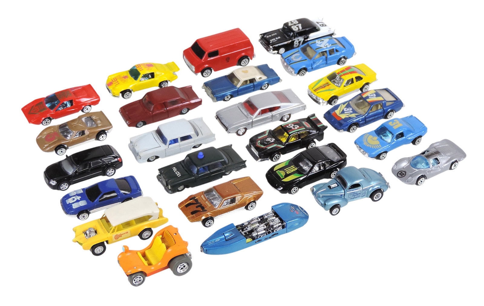 Toy Scale Models (24), includes Road-Master IMPY Super Cars-Mercedes-Benz 220 SE/Ford Corsair, Lone: Toy Scale Models (24), includes Road-Master IMPY Super Cars-Mercedes-Benz 220 SE/Ford Corsair, Lone Star, made in England, Tomica 1976 Tomy, Ford Continental Mark IV, made in Japan, 1970 Monkees, made